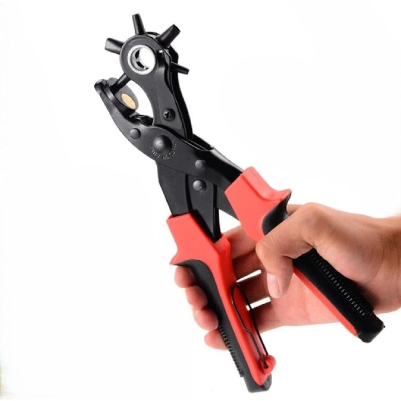 Heavy Duty Leather Hole Punch Pliers For Belts Straps 0