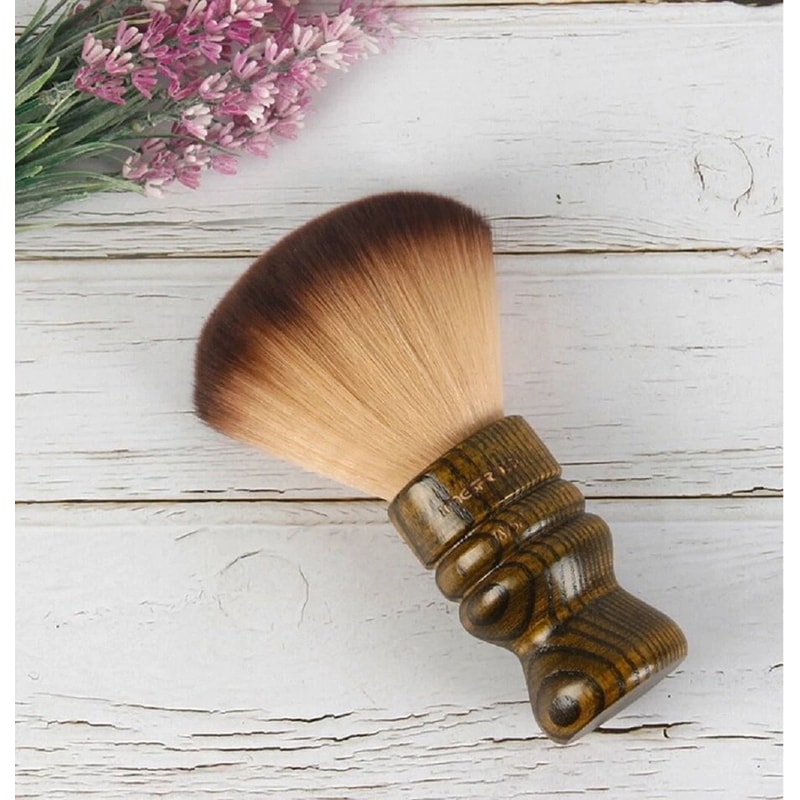 Neck Duster Brush For Barber And Salon Use Premium Makeup Body Powder Cleaning Tool 5