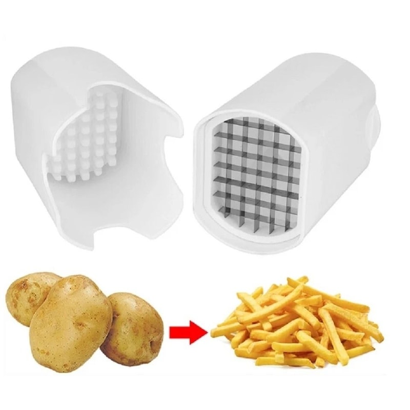 Potato Fries Cutter Easy French Fry Cutter And Vegetable Dicer Chopper For Quick Kitchen Prep 2