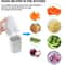 Potato Fries Cutter Easy French Fry Cutter And Vegetable Dicer Chopper For Quick Kitchen Prep 4