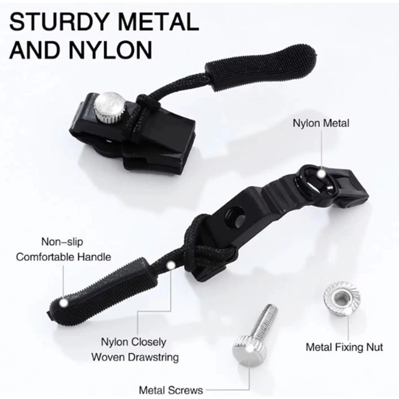 Universal Zipper Repair Kit Detachable Slider Replacement For Quick Fixes 4