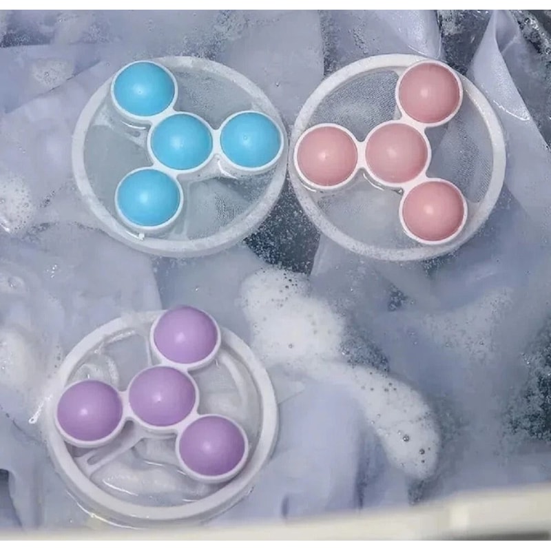 Laundry Lint Catcher Mesh Bags Pet Hair Remover Reusable Washer Floaters For Clean Clothes 0