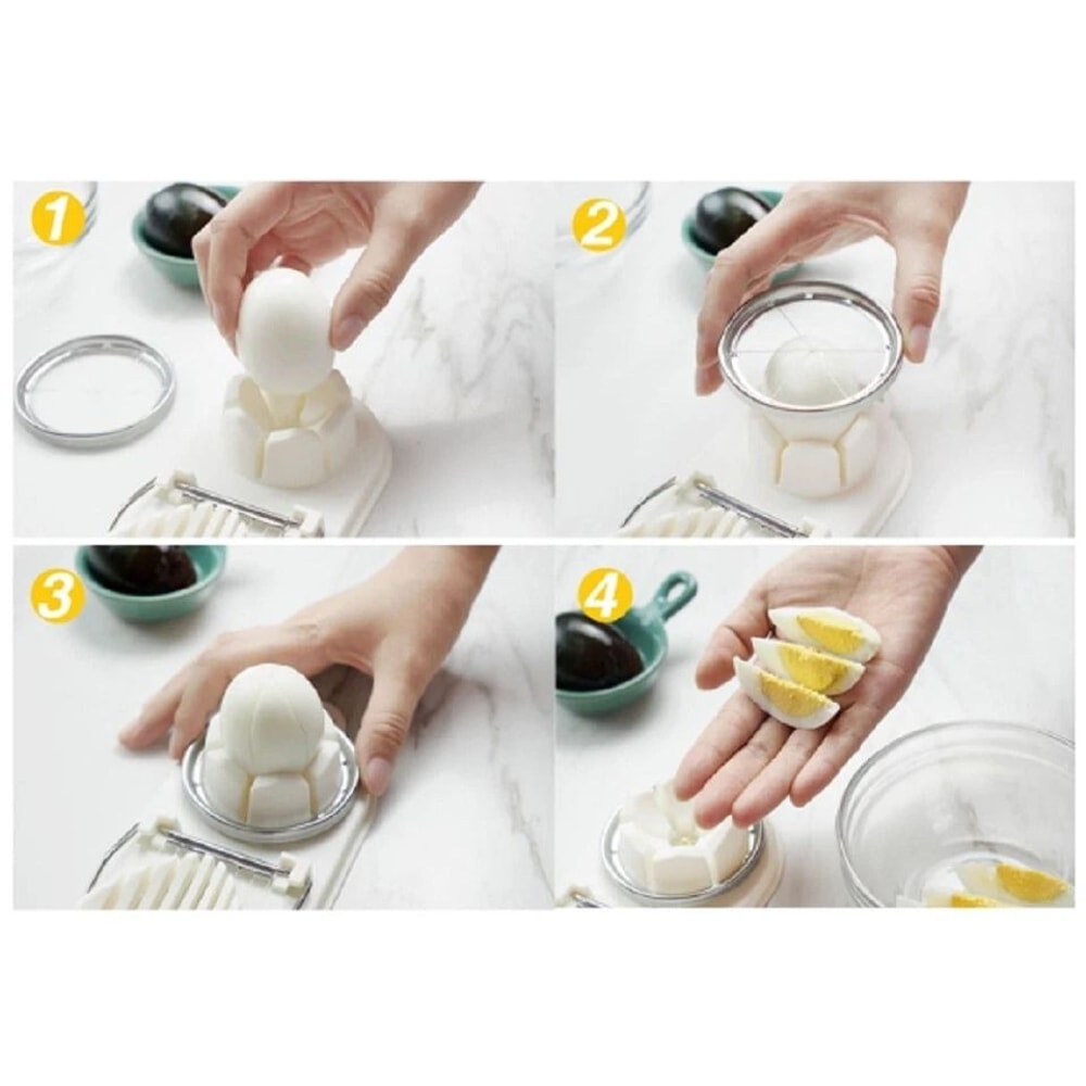 Stainless Steel Egg And Mushroom Slicer Kitchen Cutter For Easy Meal Prep 5