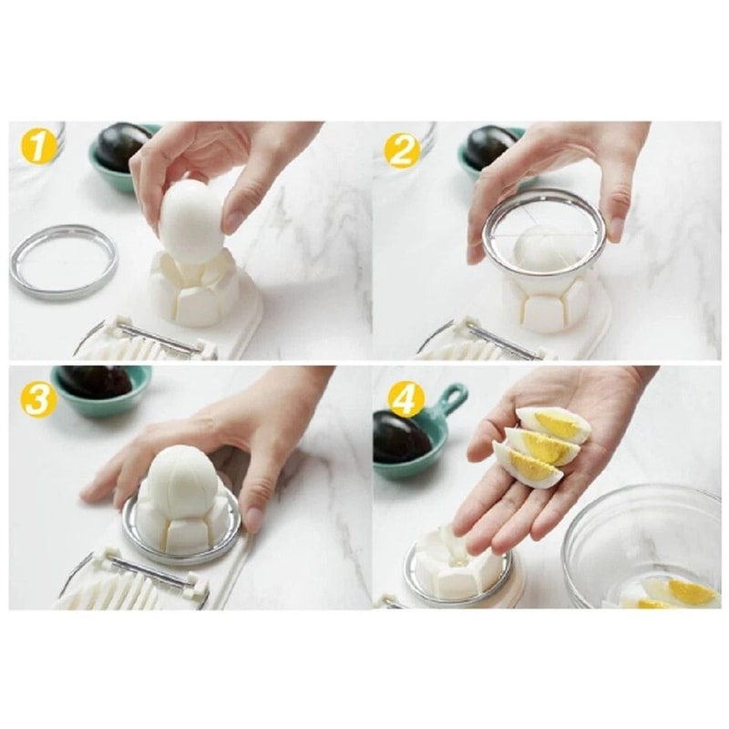 Stainless Steel Egg And Mushroom Slicer Kitchen Cutter For Easy Meal Prep 5