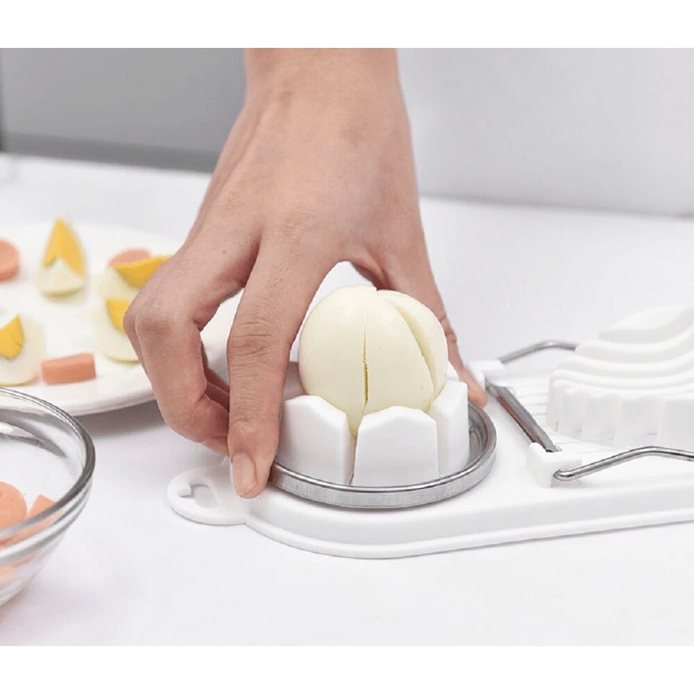 Stainless Steel Egg And Mushroom Slicer Kitchen Cutter For Easy Meal Prep 6