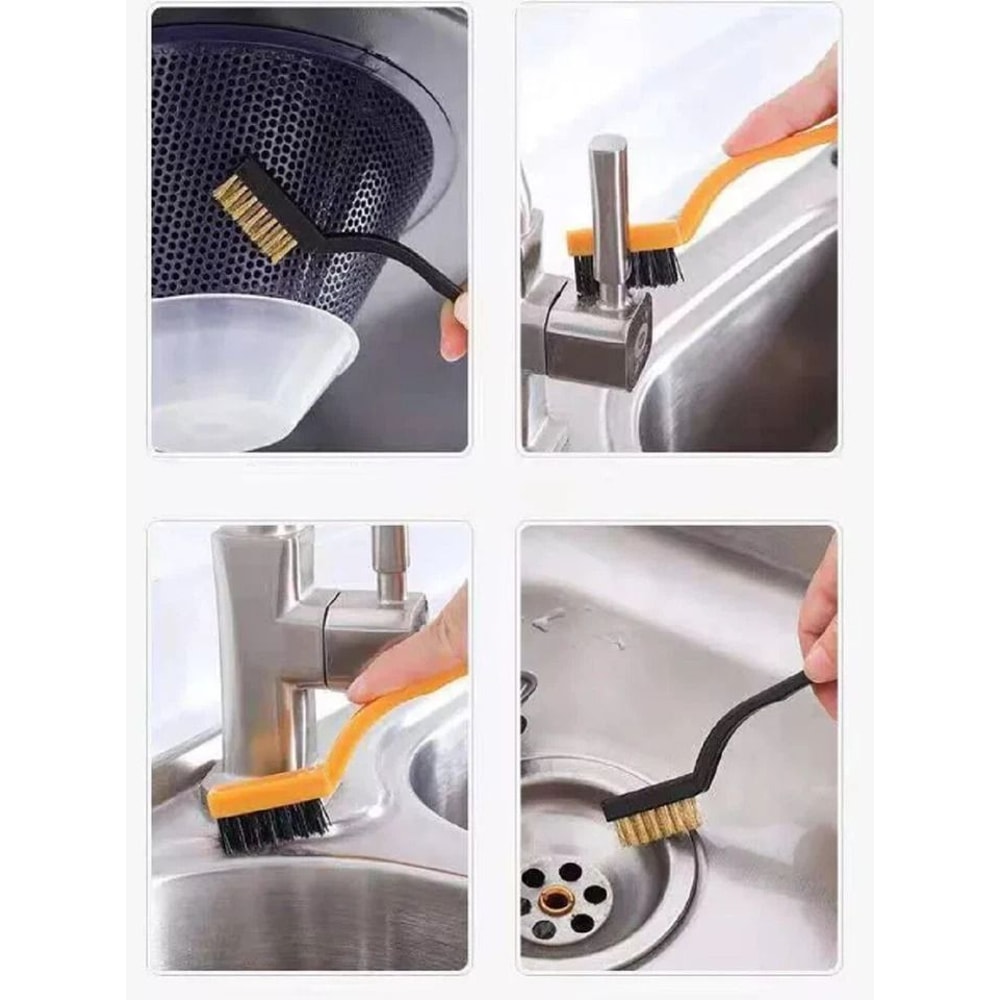 Gas Stove Cleaning Brushes Heavy Duty Kitchen Scrub Wire Scrubber For Grease Rust Burnt On Residue 4