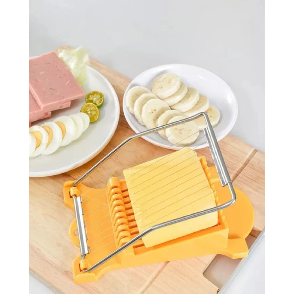 Sosanping Stainless Steel Multipurpose Kitchen Cutter Perfect Luncheon Meat Egg Slicer 5