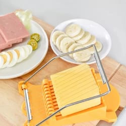 sosanping stainless steel multipurpose kitchen cutter perfect luncheon meat & egg slicer