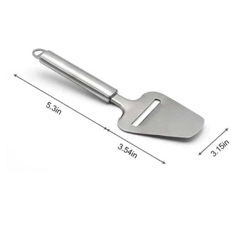 Stainless Steel HeavyDuty Cheese Slicer For Hard Soft Cheese Precision Cutter 1