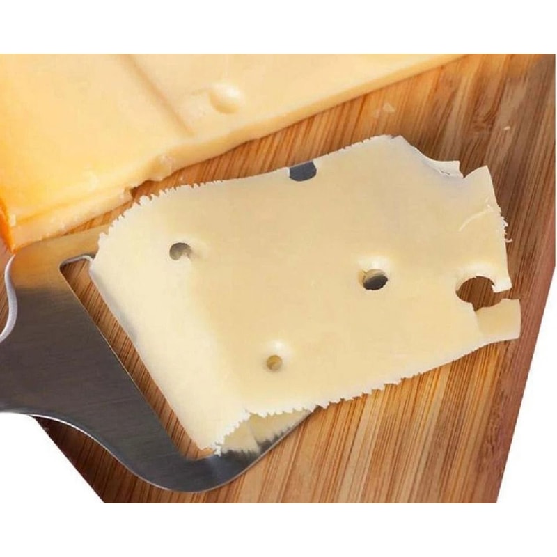 Stainless Steel HeavyDuty Cheese Slicer For Hard Soft Cheese Precision Cutter 3