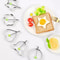 Nonstick Stainless Steel Pancake Egg Rings Set Ideal For Perfect Breakfasts 6
