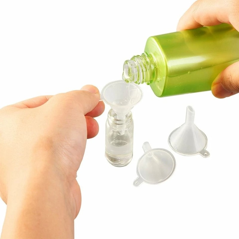 Mini Plastic Funnels For Perfume Essential Oils Diffusers 7