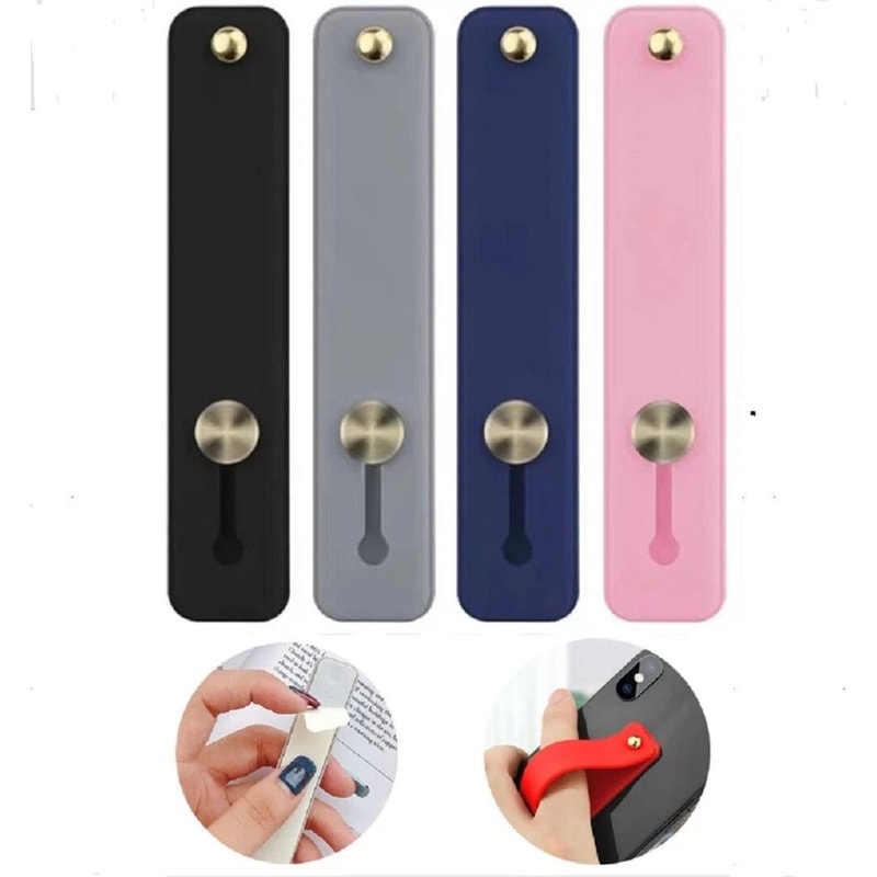 SelfAdhesive Phone Grip Kickstand Holder For IPhone IPad MultiFunctional Finger Strap 1