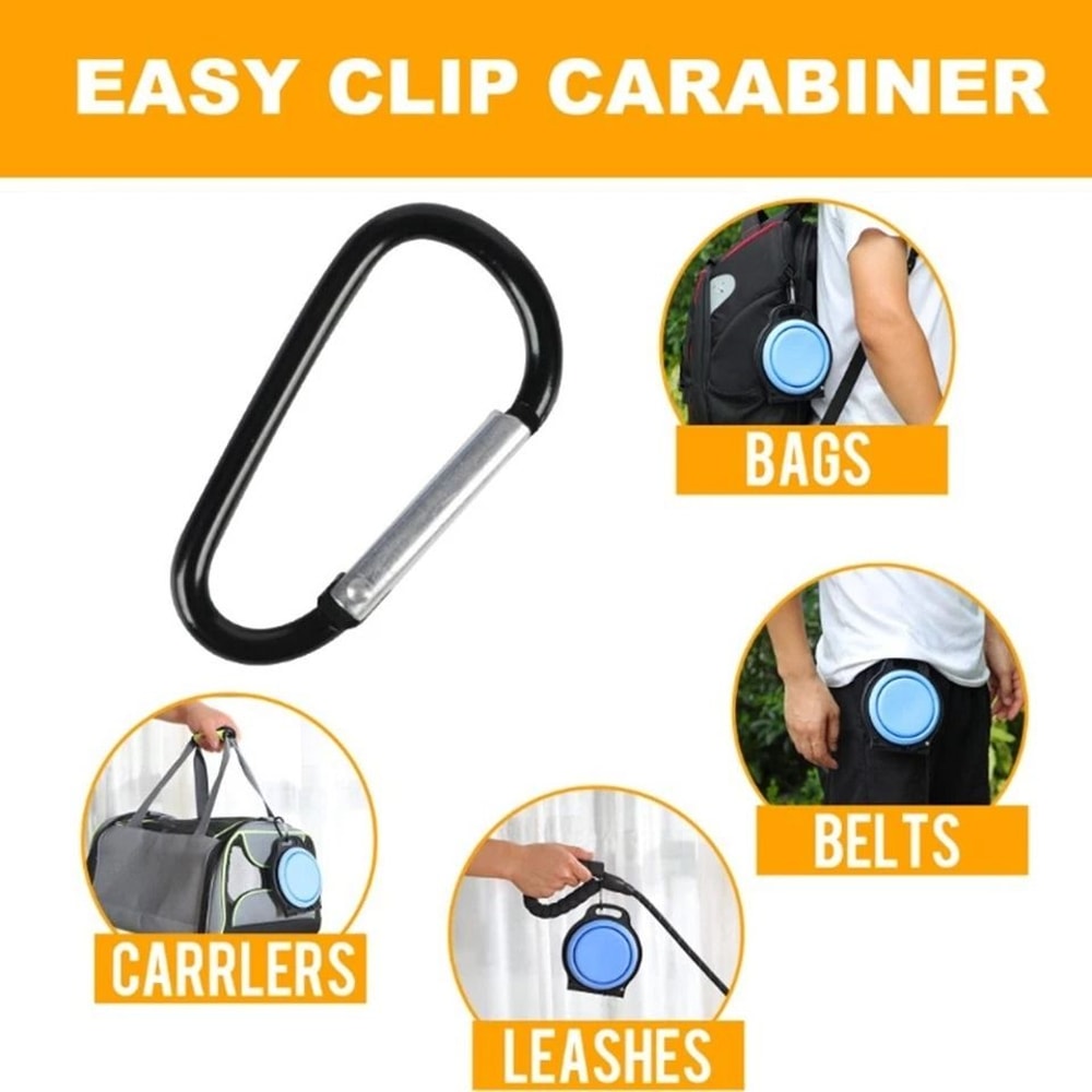 Collapsible Dog Bowl Portable Silicone Travel Bowl Ideal For Food Water On The Go 3