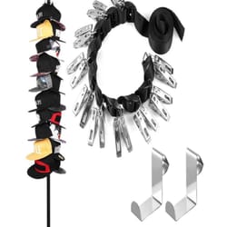 baseball cap organizer rack convenient closet & door hanger for storage