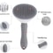 Pet Hair Remover Brush SelfCleaning Deshedding Comb For Dogs Cats Grooming Tool For Shedding Contr 6