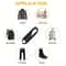 Zipper Pull Repair Kit Instant Zipper Tab Replacements For Bags Jackets And Luggage 1