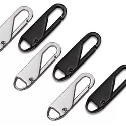 zipper pull repair kit instant zipper tab replacements for bags, jackets, and luggage