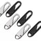 Zipper Pull Repair Kit Instant Zipper Tab Replacements For Bags Jackets And Luggage 0
