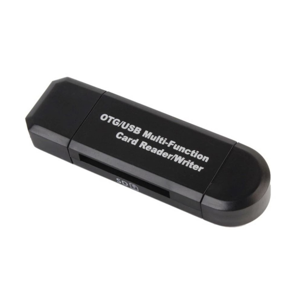 Micro USB OTG Card Reader And USB Hub Adapter For Android SDMicroSD Support 4