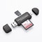 Micro USB OTG Card Reader And USB Hub Adapter For Android SDMicroSD Support 0
