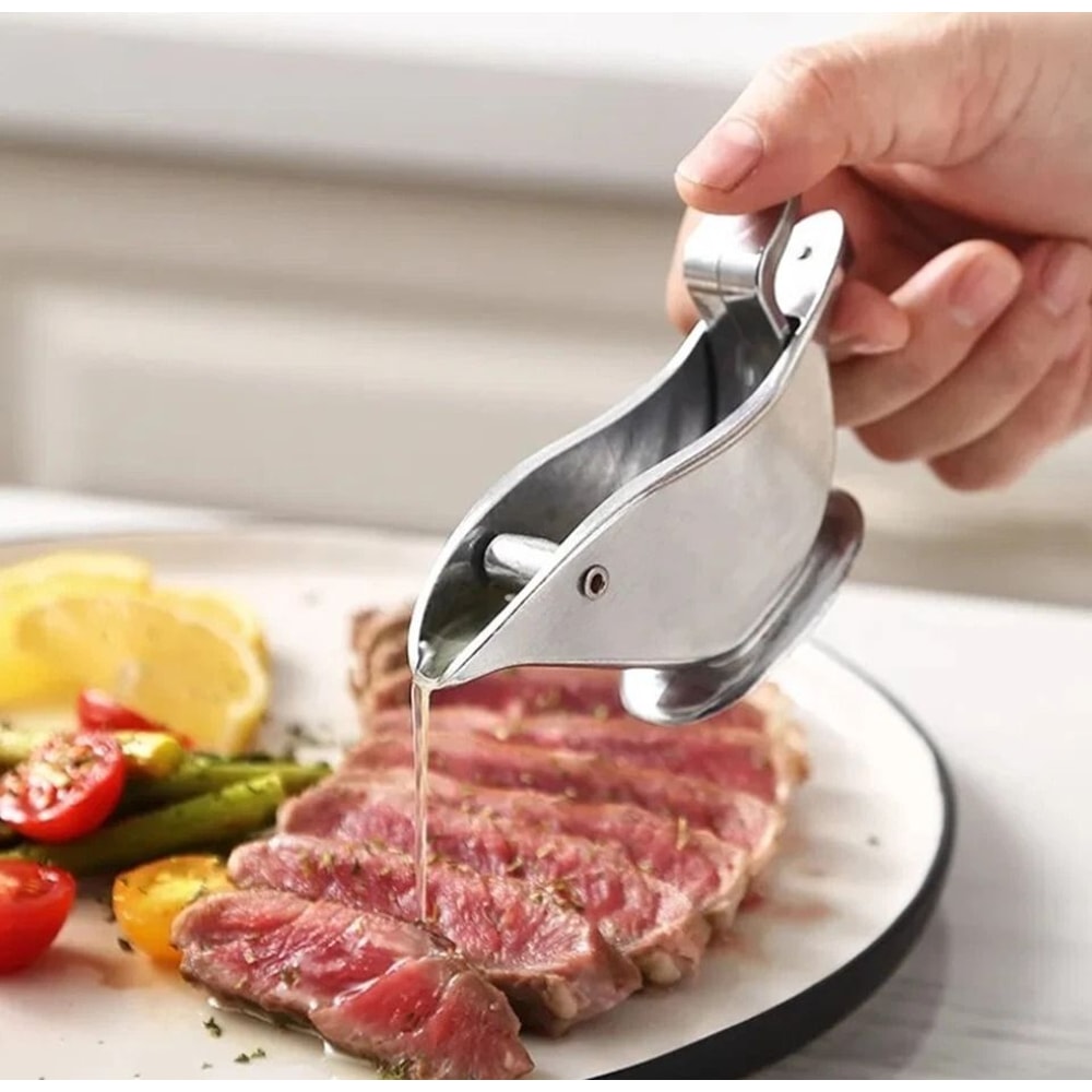 Stainless Steel Citrus Juicer Handheld Lime Lemon Squeezer For Fresh Juice 7