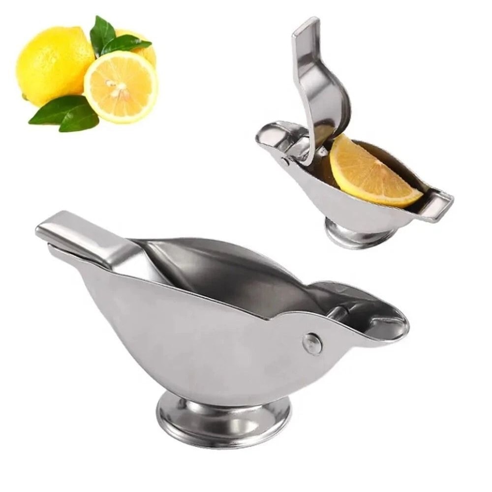 Stainless Steel Citrus Juicer Handheld Lime Lemon Squeezer For Fresh Juice 9