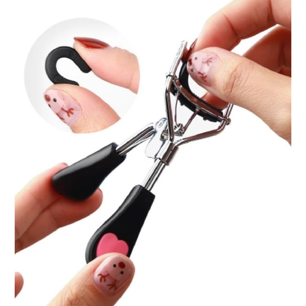 Premium Eyelash Curler With Silicone Pad High Quality Lash Curling Tool 1