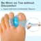 Silicone Gel Bunion Corrector And Toe Separator Orthotic Pain Relief Spacer For Foot Alignment 2