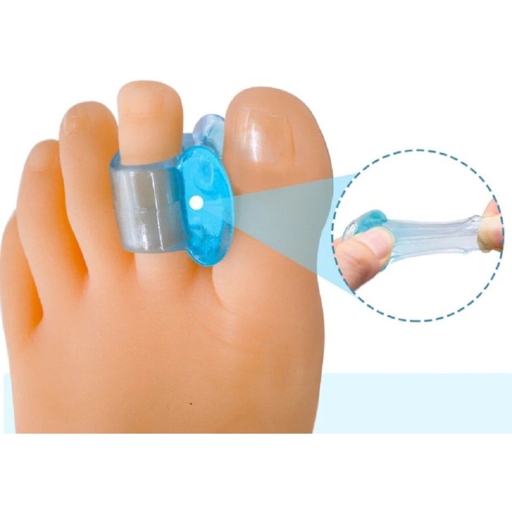 Silicone Gel Bunion Corrector And Toe Separator Orthotic Pain Relief Spacer For Foot Alignment 0