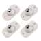 Mini Swivel Caster Wheels SelfAdhesive Stainless Steel Rollers For Furniture 0