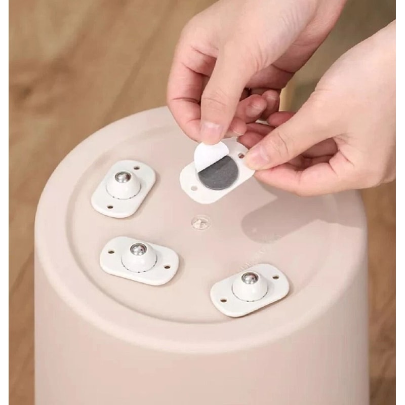 Mini Swivel Caster Wheels SelfAdhesive Stainless Steel Rollers For Furniture 3