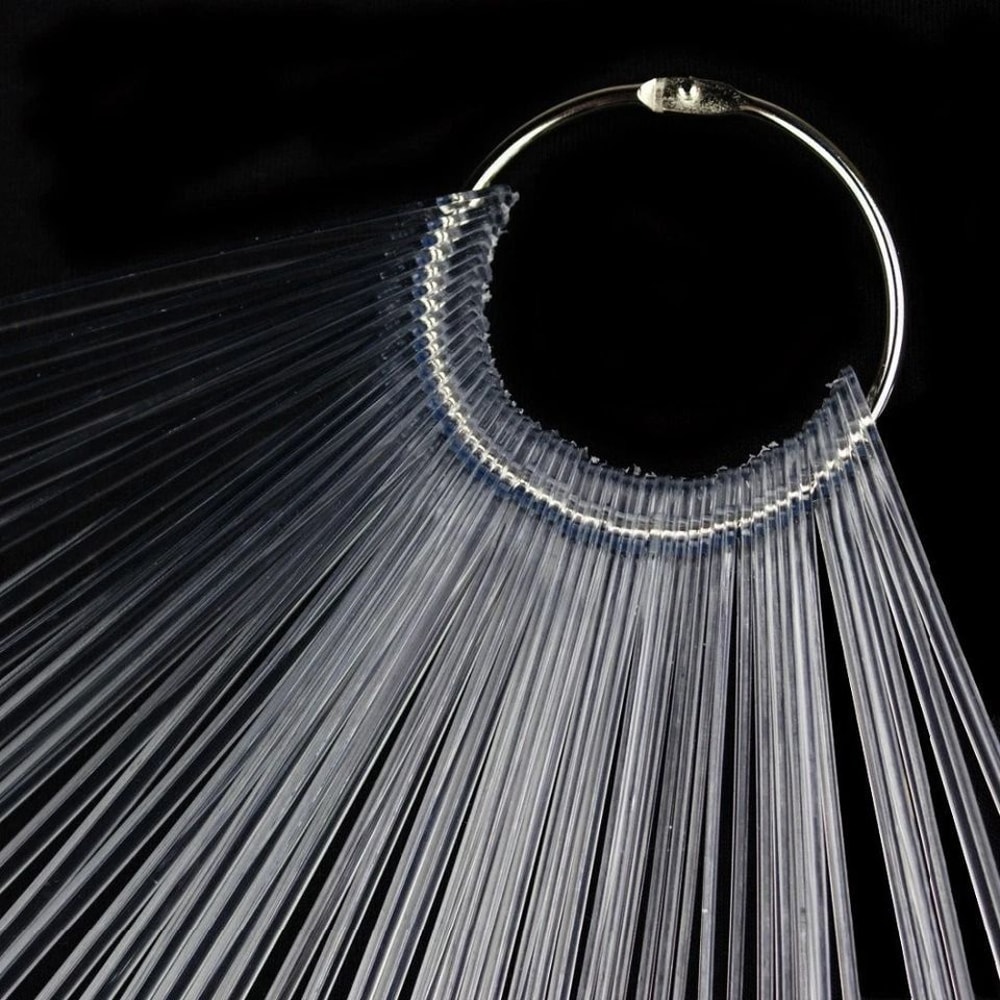 Nail Swatch Sticks Fan Shape Color Display Tips For Gel Polish Art 3