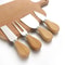 Cheese Knife Set Stainless Steel Cutters With Wooden Handles For Serving Platters 0