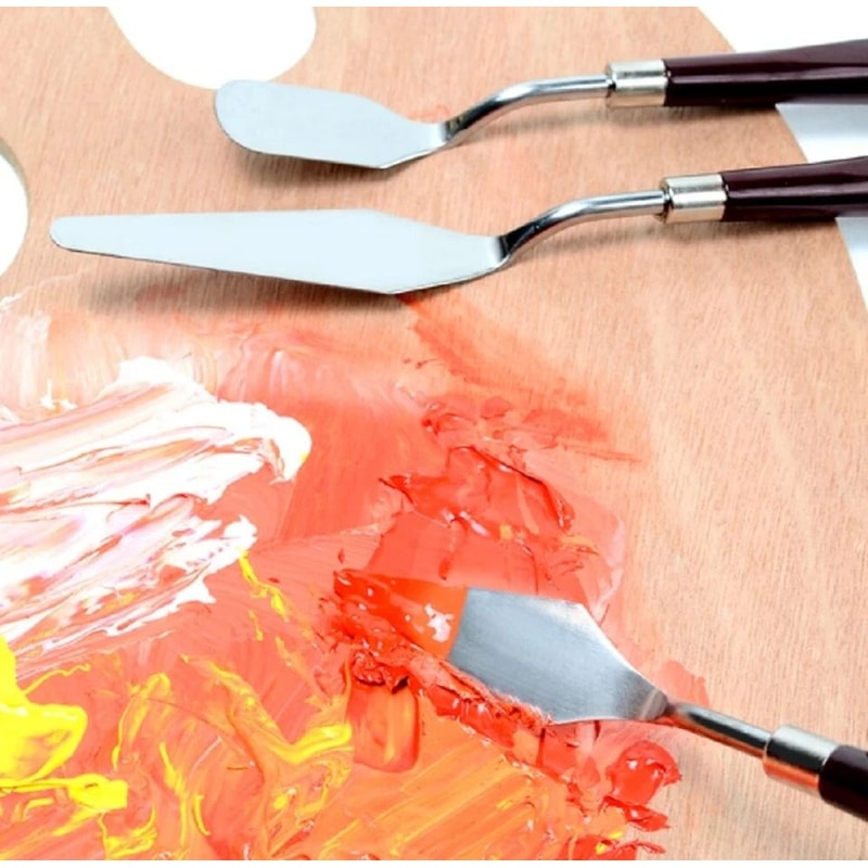 Stainless Steel Palette Knife Set For Oil Acrylic Painting 2