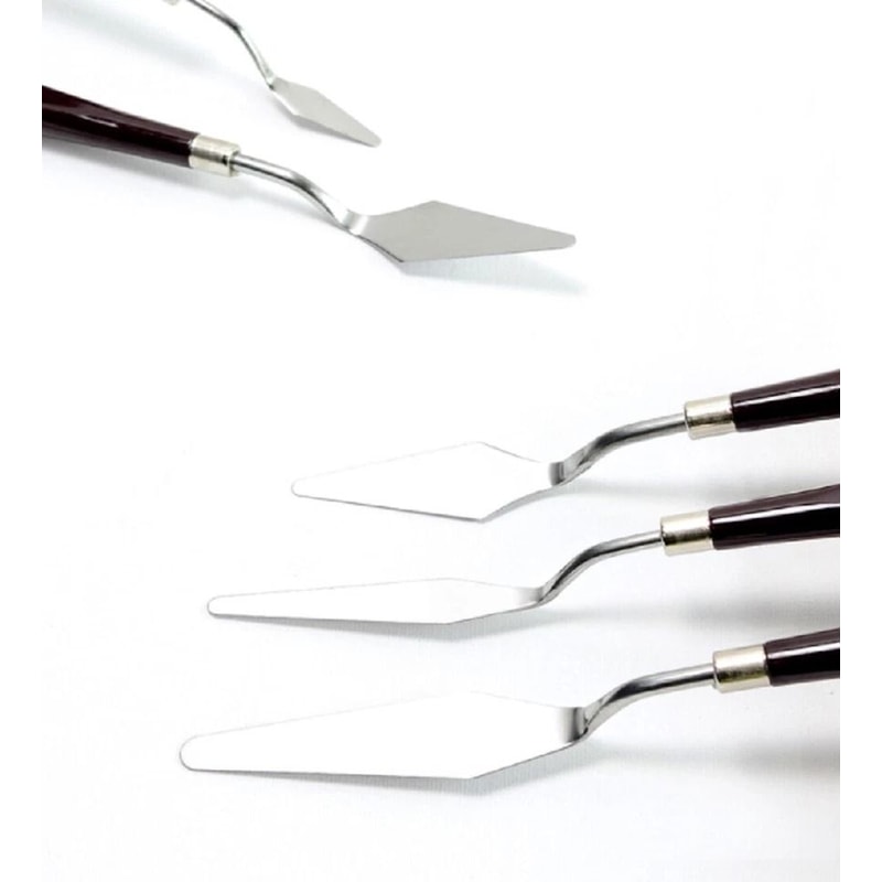 Stainless Steel Palette Knife Set For Oil Acrylic Painting 3