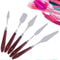 Stainless Steel Palette Knife Set For Oil Acrylic Painting 7