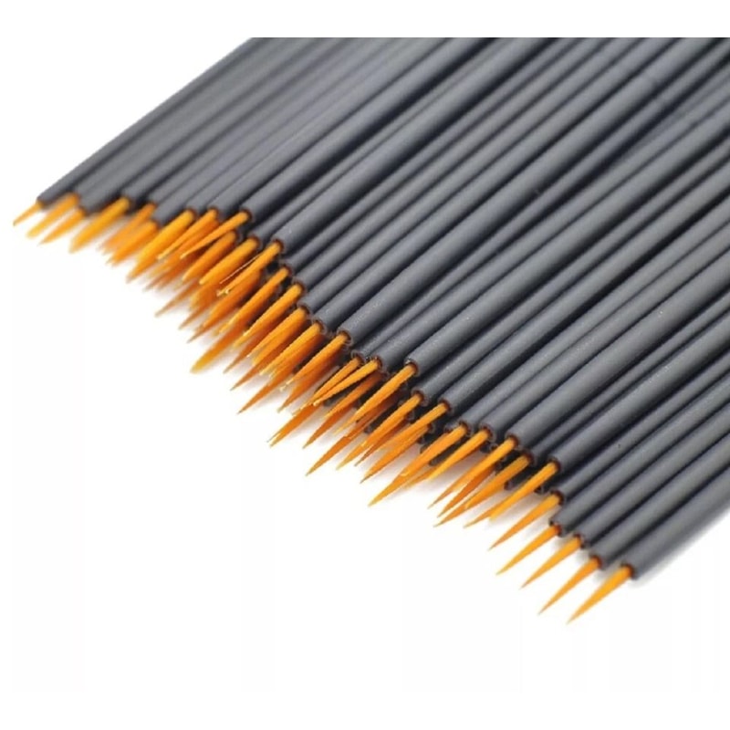 Disposable Eyeliner Brushes Set Fine Tip Makeup Applicators For Precise Application 3