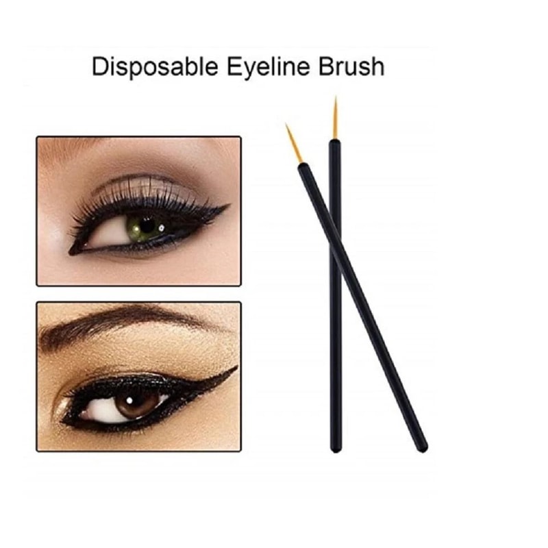 Disposable Eyeliner Brushes Set Fine Tip Makeup Applicators For Precise Application 6