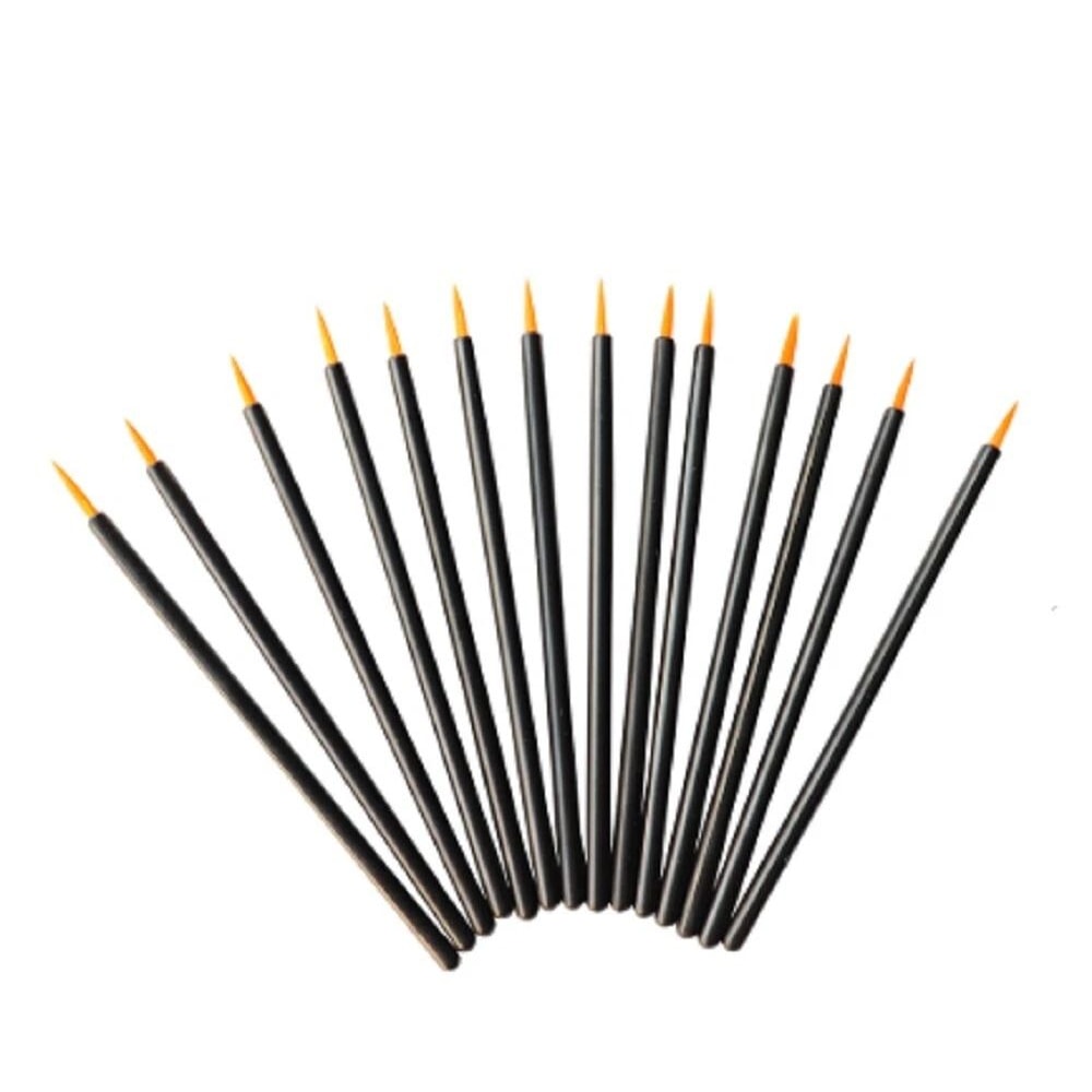 Disposable Eyeliner Brushes Set Fine Tip Makeup Applicators For Precise Application 0