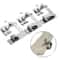 Rolled Hem Presser Foot Set For Brother Singer Domestic Sewing Machines 1