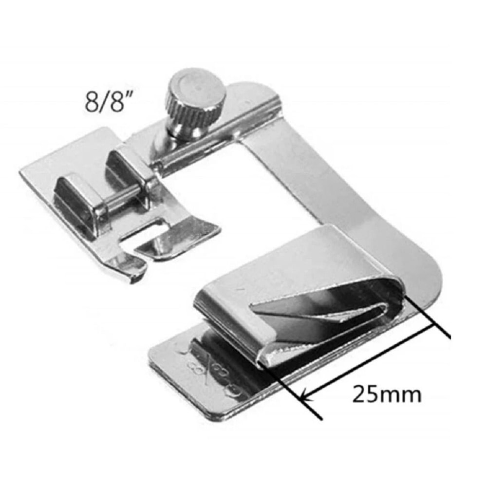 Rolled Hem Presser Foot Set For Brother Singer Domestic Sewing Machines 2