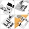 Rolled Hem Presser Foot Set For Brother Singer Domestic Sewing Machines 5