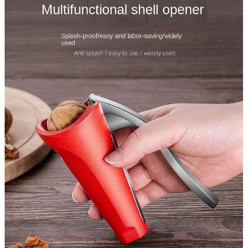 Ergonomic Nut Cracker And Sheller Tool For Walnut Pecan Bottle Style 1