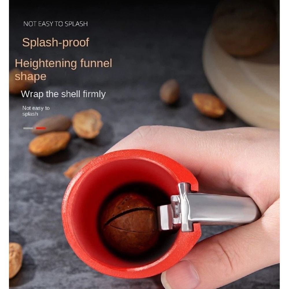 Ergonomic Nut Cracker And Sheller Tool For Walnut Pecan Bottle Style 2