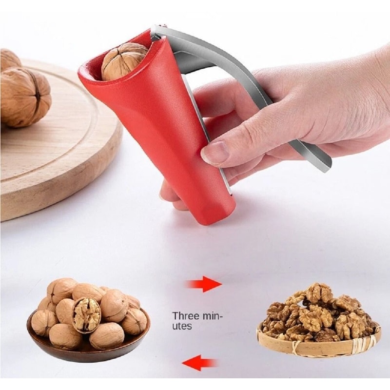 Ergonomic Nut Cracker And Sheller Tool For Walnut Pecan Bottle Style 6