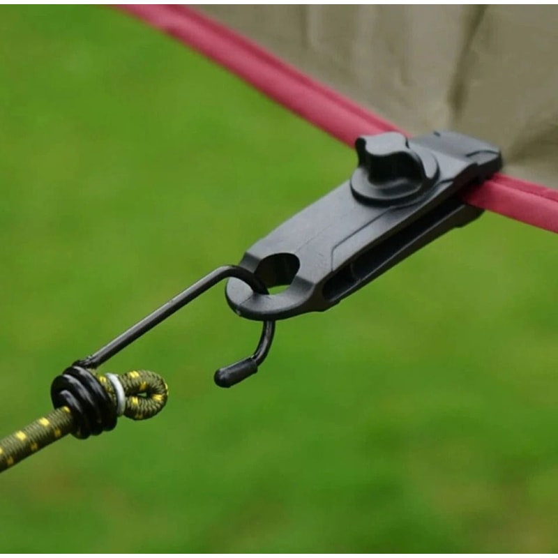 Heavy Duty Tarp Clips Secure Clamp Grips For Canopies Awnings Tent Covers 7