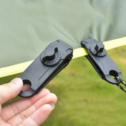 heavy duty tarp clips secure clamp grips for canopies, awnings & tent covers