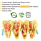 Taco Holder Stand For Hard Shell Tacos BPAFree Durable Plastic Tray For Easy Tacos 2