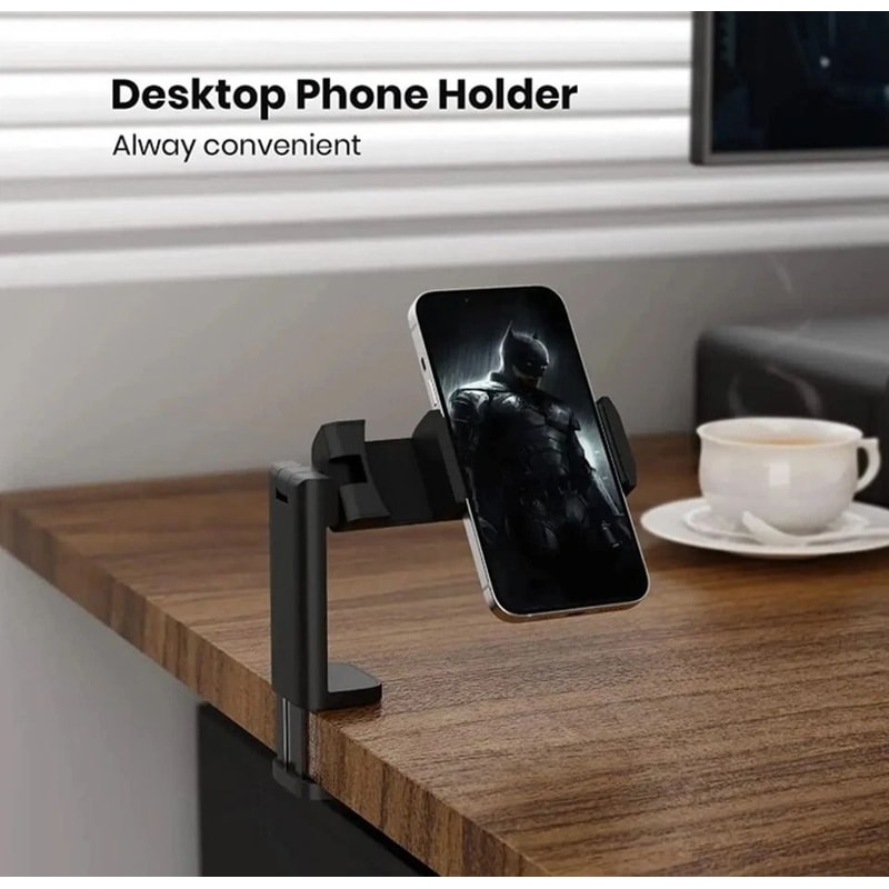 Travel Phone Holder Mount Airplane Seat Tray Luggage Handle Desk Clip HandsFree 2